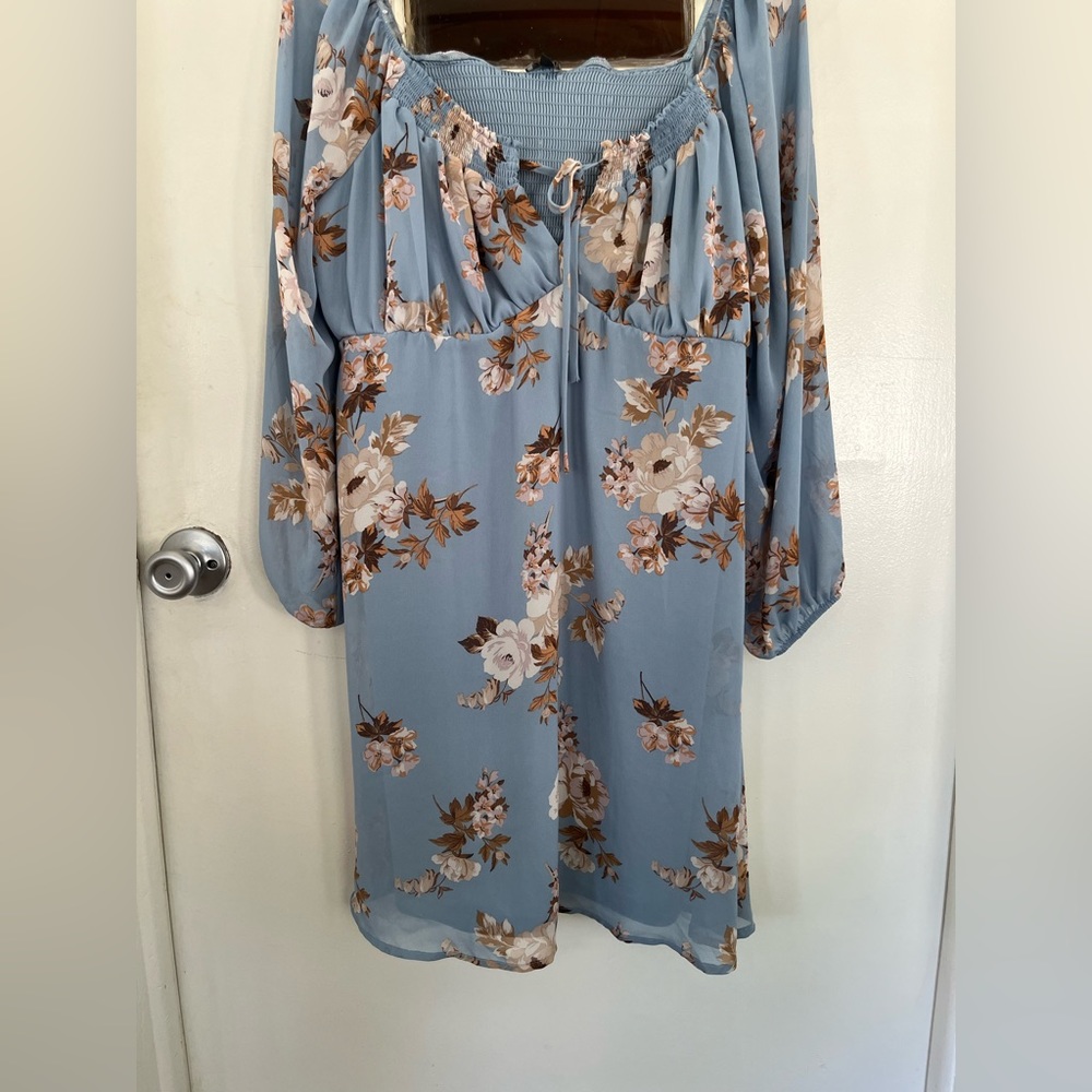 Flowy Floral Dress